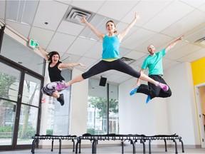 Get some serious airtime at Seacity Fitness' Mini Trampoline classes.