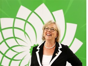 Green party leader Elizabeth May has rejected a call for her to step down and allow for an open leadership vote.
