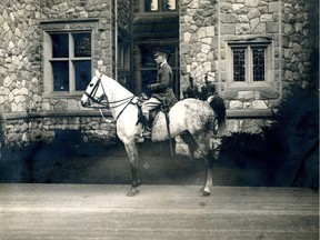 James Dunsmuir, who died on board the RMS Lusitania in 1915 on his way to Europe to fight in the First World War is seen in an undated handout photo. His body was never recovered and his name doesn't appear on any war memorials. A plaque recognizing James Dunsmuir is to be unveiled today at Royal Roads University in Victoria.