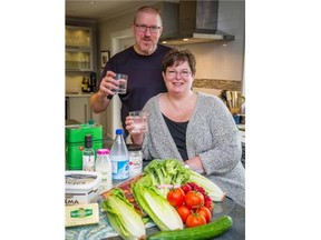 Joanne and David DeVries have changed their eating habits and have noticed big differences in their health within a few months.
