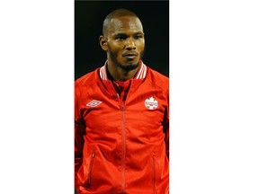 Julian de Guzman, seen here in 2013, is the most capped Canadian men’s soccer player of all time, having suited up for this country in 86 international games.