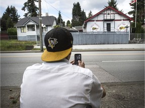 The Hells Angels clubhouse, at 1041 Burnette Avenue in Coquitlam, shows up as a designated gym in Pokemon Go.