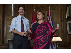 Prime Minister Justin Trudeau and B.C. Premier Christy Clark regularly play the role of 'identity liberals.'
