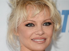 Canadian Playboy models Pamela Anderson and Shannon Tweed are paying tribute to the magazine’s founder Hugh Hefner today. Actress Pamela Anderson is pictured here.