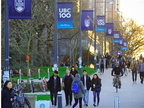 The last several B.C. budgets have included sizable, multimillion-dollar cuts in public funding to colleges and universities such as the University of B.C.