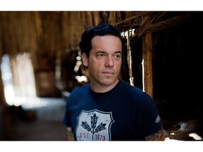Joseph Boyden, award-winning and outspoken writer will be speaking/reading at the Harmony Arts Festival’s Readings in the Park program in West Vancouver. Tyler Anderson / National Post