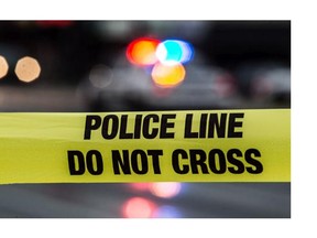 Breaking News, police tape surrounds a crime scene in Burnaby, B.C. on Tuesday January 7, 2014.. Carmine Marinelli/Vancouver 24hours/QMI Agency