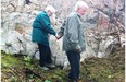 Gillian Bennett, above, took her own life on this rocky outcrop on B.C.'s Bowen Island because she wished to take her final rest in nature’s "garden."