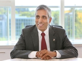 Former UBC president Arvind Gupta.