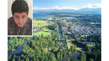 A man with a severe form of Tourette's syndrome (inset) has been welcomed with open arms in Comox, after being banned from a business in another community.