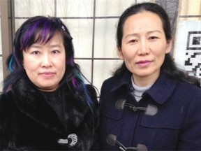 Morning Yu (left) and Wendy Yang, formerly Realtors with  New Coast Realty.