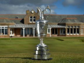 What they’re playing for: The Claret Jug, which goes to the winner of this year’s Open Championship at Royal Troon in Troon, Scotland.