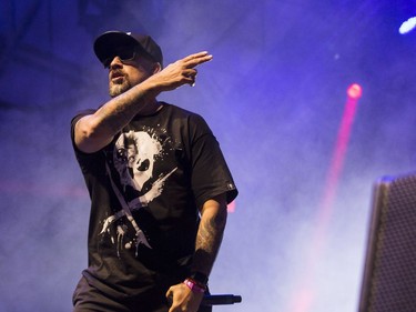 PEMBERTON, B.C. - JULY 14, 2016.  American hip hop group Cypress Hill performs a late-night set on the Mount Currie Stage at the Pemberton Music Festival. (For Stuart Derdeyn story) [PNG Merlin Archive]