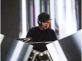 Datsik performs on the Bass Camp Stage at the Pemberton Music Festival in July 2016.