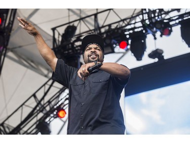 PEMBERTON, B.C. - JULY 16, 2016. Ice Cube performing on the Mount Currie Stage at the Pemberton Music Festival.  [PNG Merlin Archive]