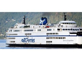 BC Ferries cancelled a pair of sailings Thursday after mechanical trouble on the Queen of Coquitlam.