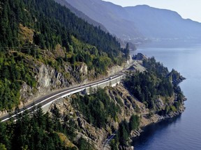 FILE: Scene from Sea to Sky Highway.