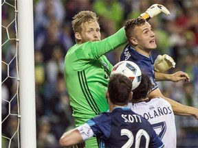 David Ousted and the Whitecaps defenders were much better against the Sounders than they'd been in their first two games of the 2016 MLS season.
