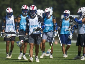 Taiwan's national U19 field lacrosse team practiced in Port Coquitlam earlier this week.