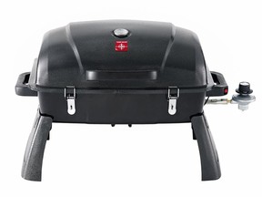 Tera Gear AMI portable gas grill, $59, from Real Canadian Superstore, realcanadiansuperstore.ca.