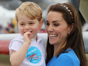 When Prince George, pictured with mom Catherine, Duchess of Cambridge, was given the name of the B.C. city, its citizens held a party. Now they're hoping he'll come there during the Royal couple's visit to Canada.