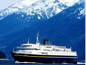 Travellers who prefer local transport over big cruise ships can tour Alaska’s Inside Passage aboard one of nine commuter ferries, part of the state-run Alaska Marine Highway. Photo courtesy of Alaska Division of Community and Business Development.