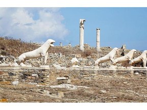 Travellers can now visit the ancient Greek site of Delos seven days a week and sometimes even into the early evening. Photo: Cathy Lu