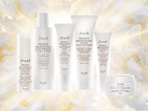 Skin care brand Fresh has introduced three new products to its Peony Brightening collection: foam face cleanser, moisturizing facial toner and moisture face cream.