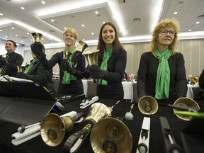 True bell-ievers: Handbell ringers from around the world are in Vancouver for a symposium.