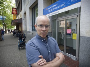 Dr. Scott MacDonald, team lead at Providence Crosstown Clinic in Vancouver, who recently spoke with Ithaca, N.Y., Mayor Svante Myrick about the clinic's efforts to combat drug addiction.