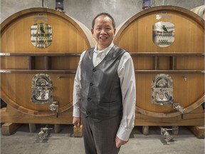 John Chang of Lulu Island Winery in Richmond on Jan. 14. Chang is believed to be among four individuals arrested for smuggling Canadian icewine into China. Arlen Redekop/PNG files