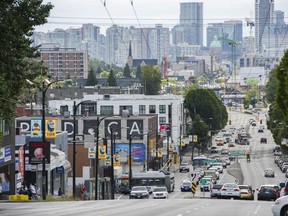 The light industrial area on East Hastings between Commercial Drive and Clark Street in the Grandview Woodland neighbourhood in Vancouver, B.C Tuesday July 19, 2016.