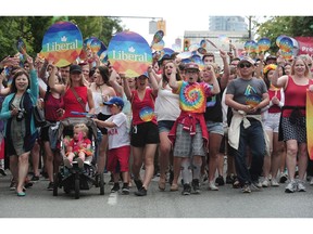 A push to exclude police from Vancouver's Pride Parade is experiencing push back from a group that says not allowing officers to take part in the event risks undermining the positive relationship between the LGBTQ community and law enforcement.