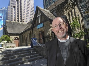 Pew Research found 70 per cent of U.S. Anglicans, known as Episcopalians, believe society should accept homosexuality as a way of life. Photo: Vancouver's Christ Church Cathedral Rev. Peter Elliot is an openly gay Anglican priest.