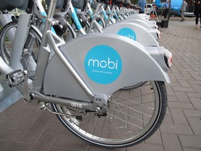 Vancouver has 387 bikes to date (with a target of 1,500) and 1,761 active users since Mobi soft launched two weeks ago.