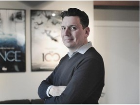 Zoic co-founder and visual effects supervisor Andrew Orloff at the company’s office in Vancouver.