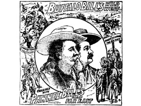 Aug. 19, 1910 ad in the Vancouver World for Buffallo Bill's Wild West Show.