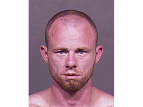 James Ivan Meanny (pictured here) is wanted for a homicide on August 7 in the parking area of the Shaughnessy Square Shopping Centre in Coquitlam.