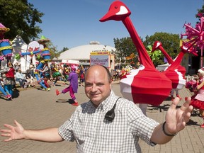 PNE creative director Patrick Roberge at the 2016 Fair.