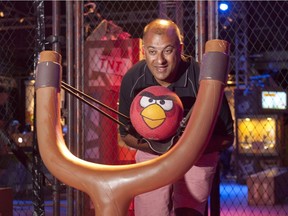 Faizzal Fatehali, pictured at the Angry Birds Universe attraction, has been the PNE's manager of exhibit space since 2013.