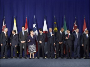 Leaders of TPP-signatory countries met in Manila last November.