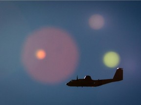 A search and rescue plane at work is pictured here.