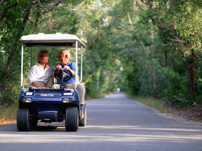 Seniors’ ability to use golf carts on local roads in Qualicum Beach and Chase gives them another option for transportation, outside of regular vehicles and motorized wheelchairs or scooters. Sun City, Ariz., has proven to be a successful model for this, says B.C. Seniors Advocate Isobel Mackenzie.