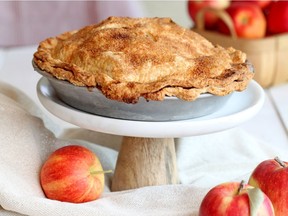 Apple pie from Out of the Orchard: Recipes for Fresh Fruit from the Sunny Okanagan, by Julie Van Rosendaal.
