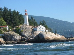 Lighthouse Park in West Vancouver.