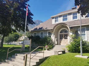 Municipal hall in Lillooet, B.C.
