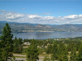 Naramata Benchlands, a residential project from Naramata Benchlands Properties in the south Okanagan, has breathtaking views of Okanagan Lake. For Out of Town Properties. Submitted. [PNG Merlin Archive]