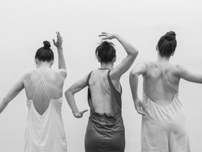 The Warehaus Dance Collective members (left to right) Sofija Polovina, Megan Hunter, Akeisha de Baat.
