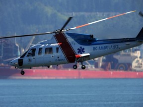 Patients requiring air ambulance transfer to hospitals are at risk after a Transport Canada edict has banned B.C. Helijets landing on hospital roofs.