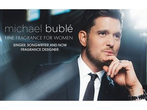 Michael Buble is developing a new fragrance for women.